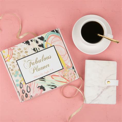 the fabulous planner|monthly planner box.